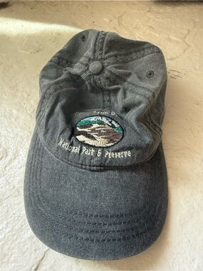 Embroidered Great Sand dunes National Park & Preserve Baseball Cap - Charcoal